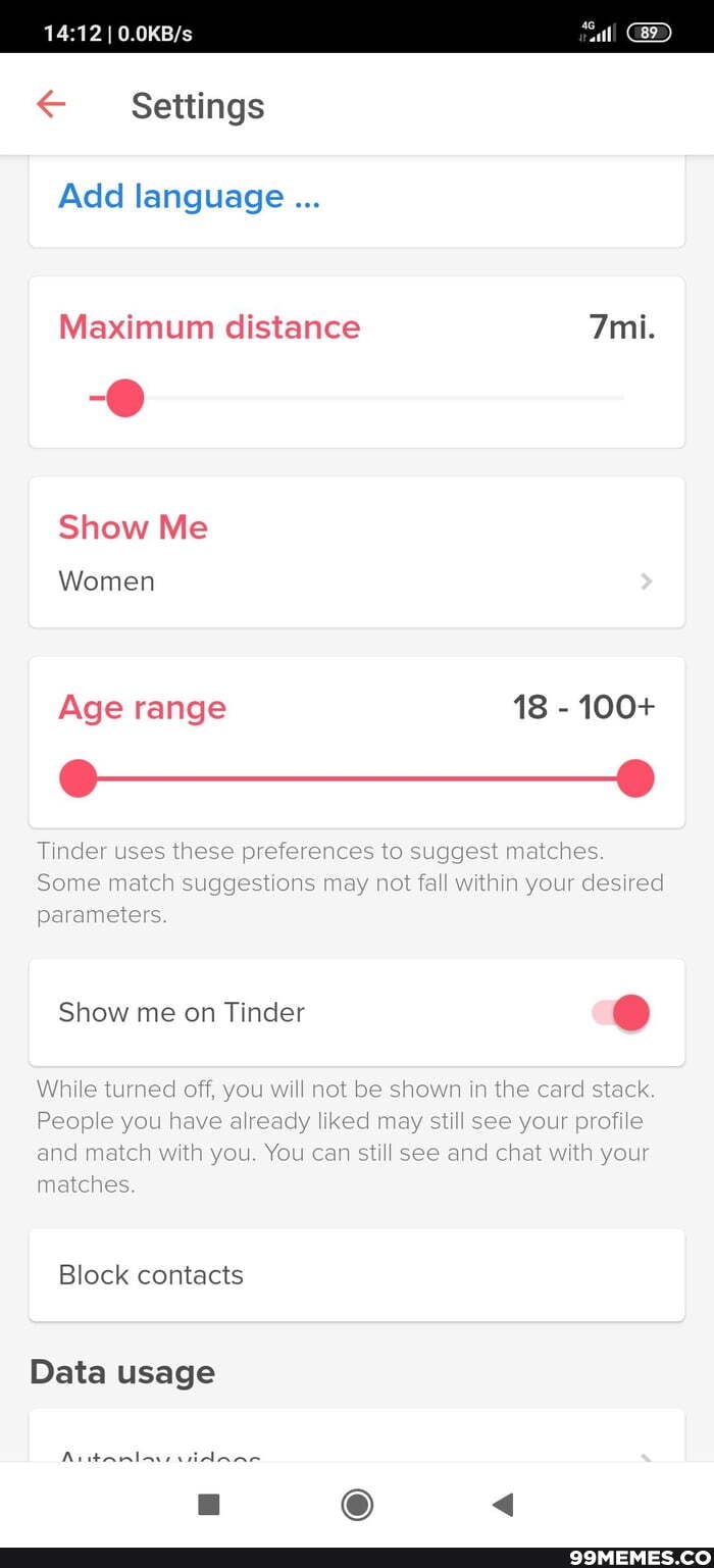 How to change your age on tinder